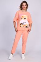 ТК 360 мишки Пижама [розовый]