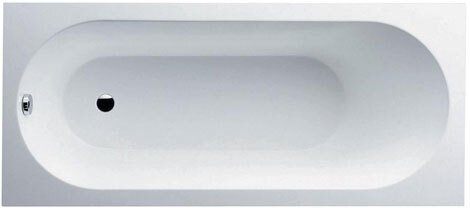 Квариловая ванна Villeroy&Boch OBERON Solo 160x75, с ножками UBQ160OBE2V-01