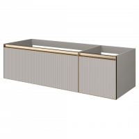 Тумба Armadi Art Quatro 790-M2-140, рифленая поверхность, два блока (100+40), чаша слева схема 2 Тумба Armadi Art Quatro 790-M2-140, рифленая поверхность, два блока (100+40), чаша слева схема 2