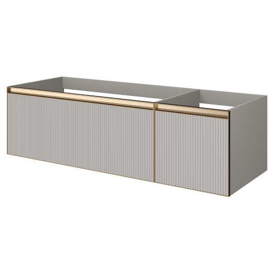 Тумба Armadi Art Quatro 790-M2-140, рифленая поверхность, два блока (100+40), чаша слева схема 2 Тумба Armadi Art Quatro 790-M2-140, рифленая поверхность, два блока (100+40), чаша слева схема 2