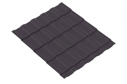 Металлочерепица KRONA 0.5 MAT RAL 8019