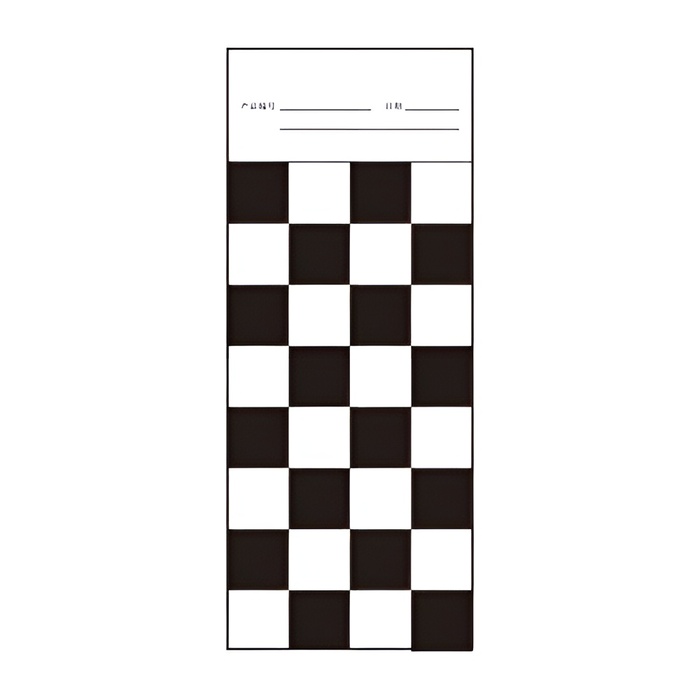 Syntes Labs Черно-белые карты с шахматным рисунком 100x246мм.