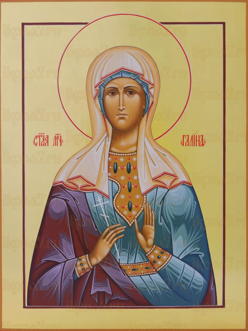 Икона Галина Коринфская (UV-печать)(10092)
