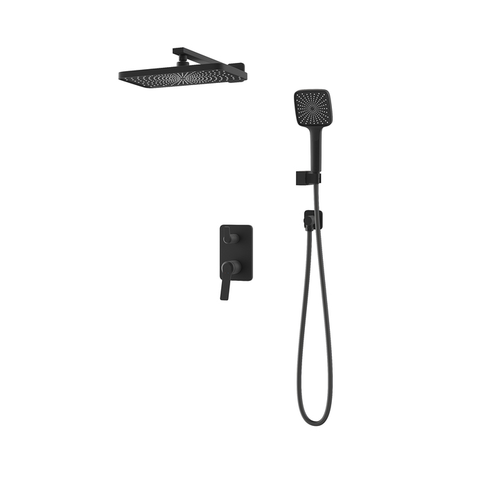 Встраиваемая система без излива, матовый черный, Parker, IDDIS, PARBL02i67