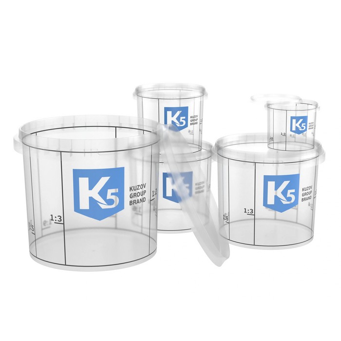 K5 Емкость мерная для смешивания красок, объём 290мл.