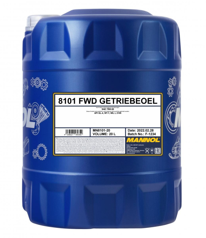Mannol FWD Getriebeoel GL-4 75W-85, 20л