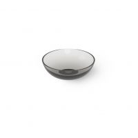 Настольная круглая раковина Dea Design DD9038 400 R4 40x40xh14 см Smoky Black R4 схема 1