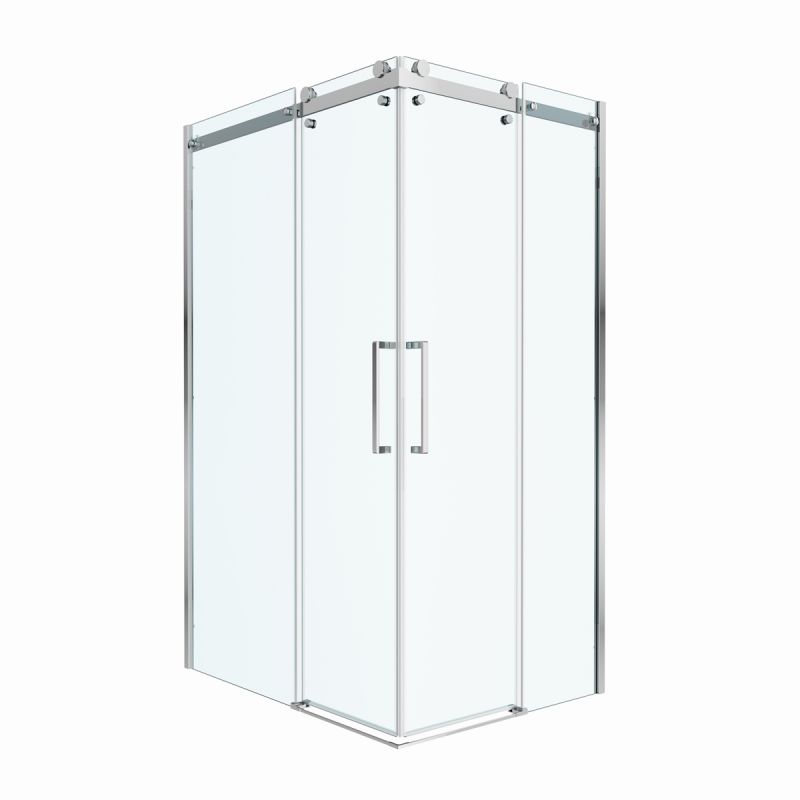 Душевой уголок BelBagno MARINO-2-AH-2-120/90-C-CR прямоугольный, хром 120x90