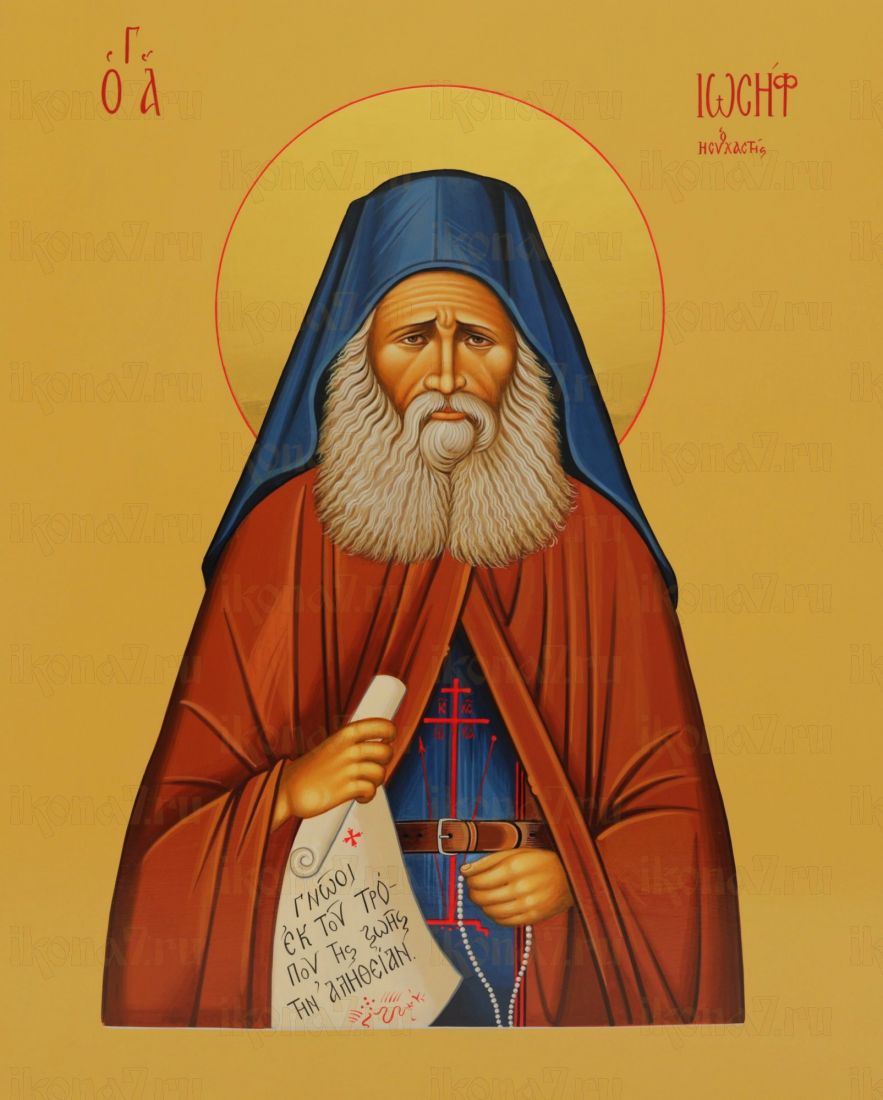 Икона Иосиф Исихаст (UV-печать)(10135)