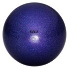 Мяч с блестками 16 -17 см Solo (Соло) Ультрафиолет