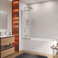 шторка на ванну Cezares Slider-VF-11-90/150-C-CR