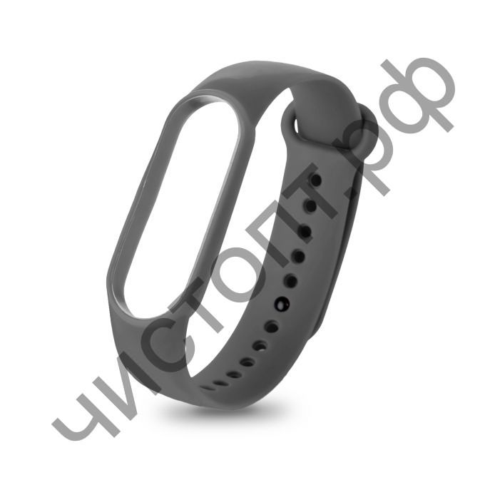 Ремешок для Mi 5/6 band silicon loop Dark gray