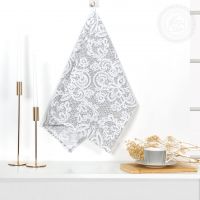 Полотенце кухонное из рогожки "Кружево"