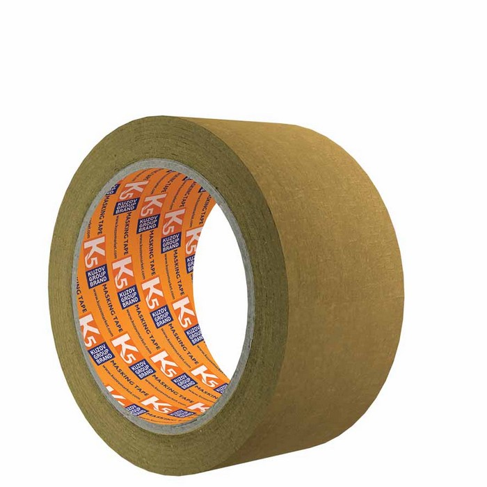 K5 Маскирующая лента высокотемпературная (100°C), коричневая, 38 мм * 40м