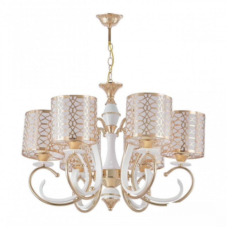 Подвесная люстра Arte Milano Florentia-1237 301237/6 Wh/Gd