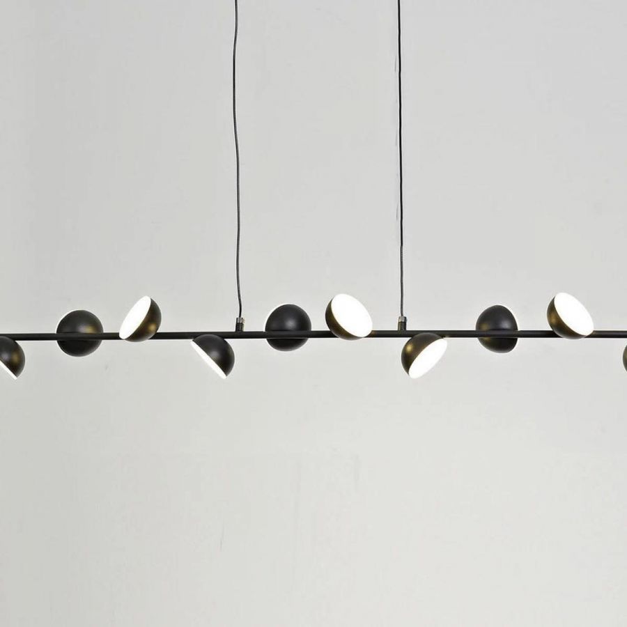 Люстра подвесная Alfa Light F3024-05 BLACK