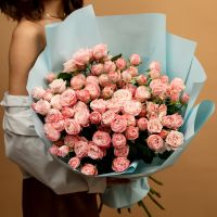 Кустовая роза (сорт бомбастик) 25 шт