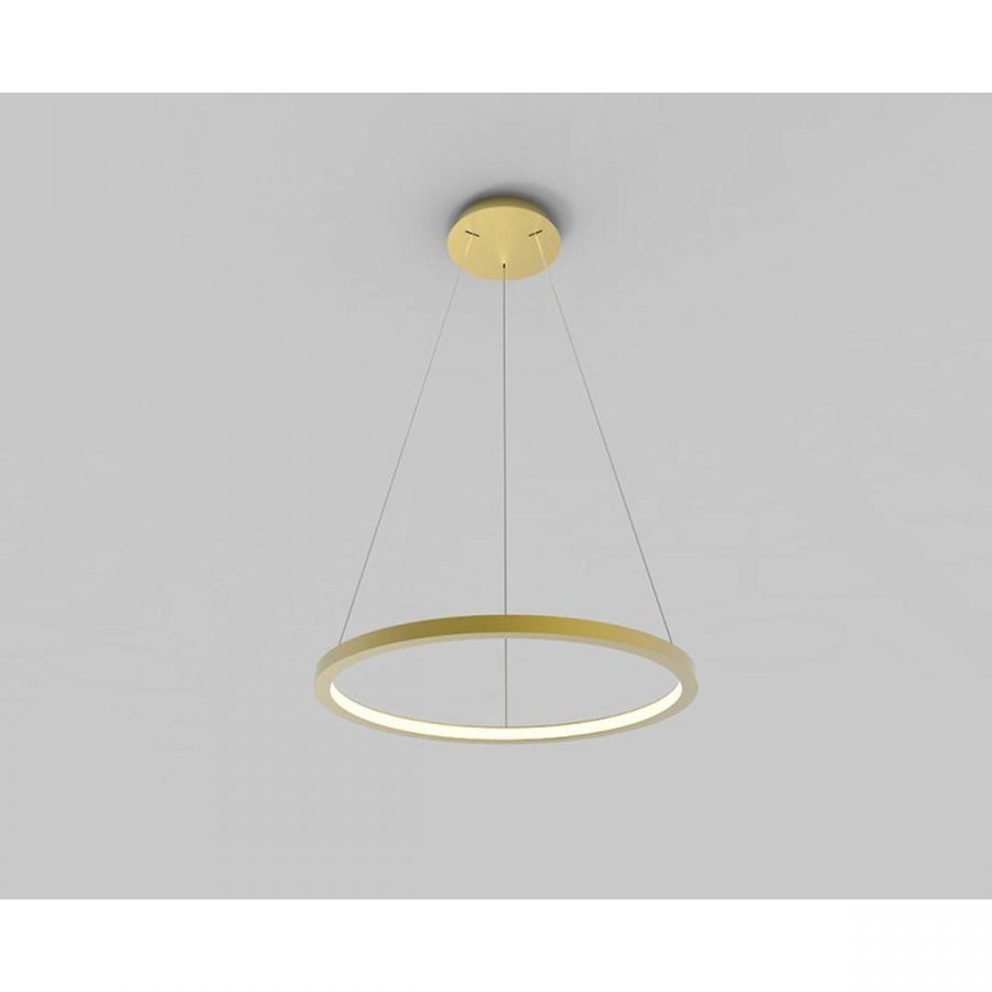 Подвесной светодиодный светильник Italline IT013-6027 gold 3000K