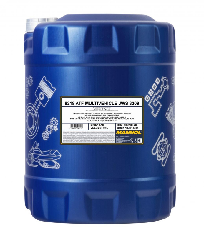Mannol ATF Multivehicle JWS 3309, 10л