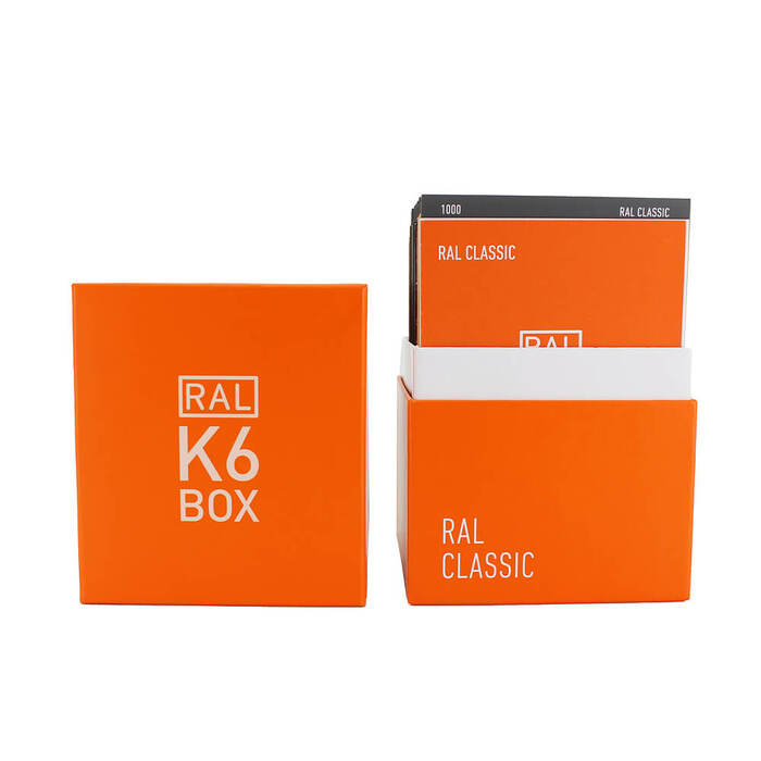 Tecsa Каталог цветов (бокс) RAL Classic K6 216 цветов