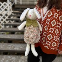 Игрушка Зайка в жилетке и юбке, 26 см