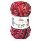 фото WOOL SOCKS PRINT S43-03