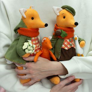 Набор для марафона Семья Лисичек (КОМБО)