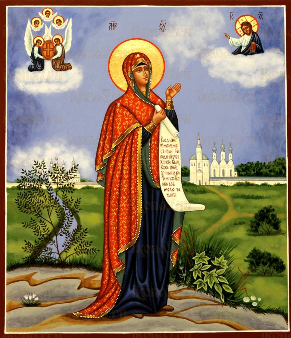Боголюбская икона Божией Матери (UV-печать)(10163)