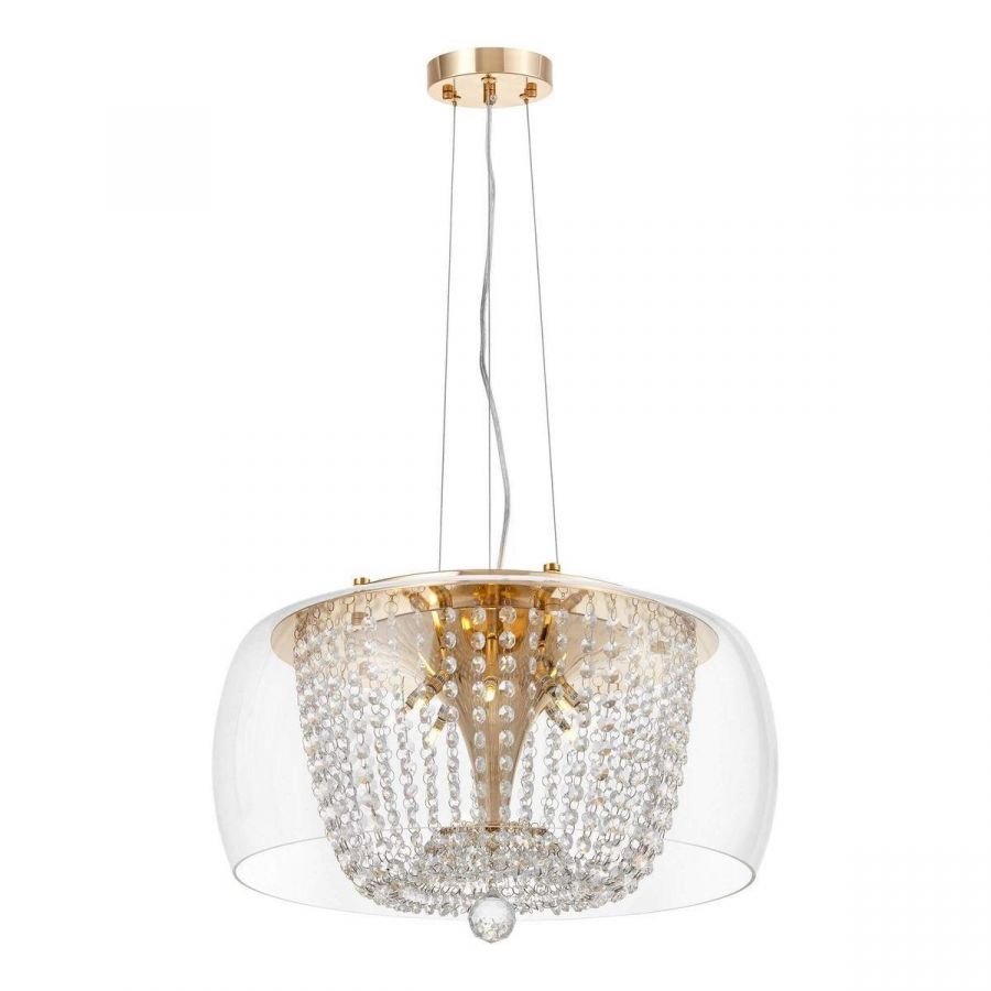 Подвесной светильник Lumina Deco Disposa LDP 7018-500 PR+F.GD