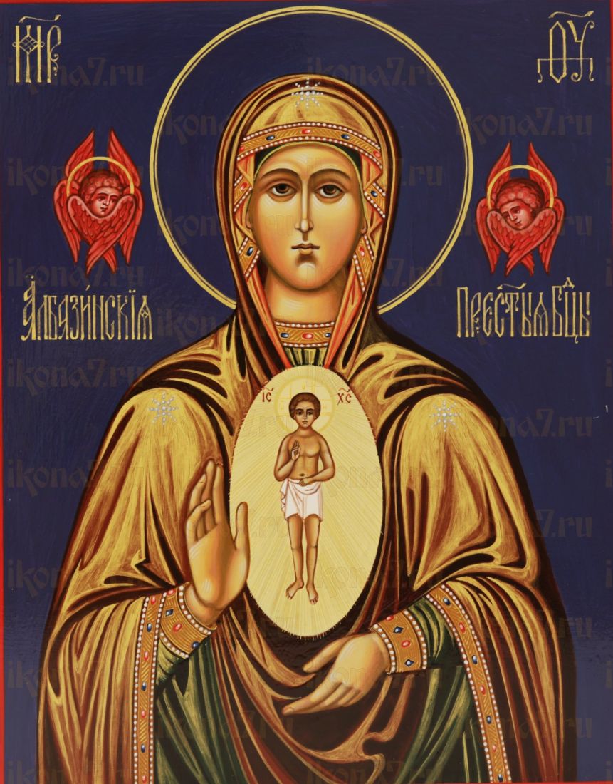 Албазинская икона Божией Матери (UV-печать)(10171)