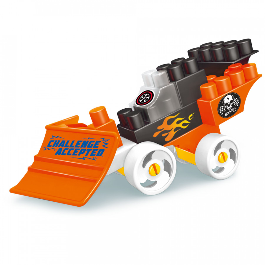 Конструктор "hot wheels" машинка "musculz Trashy"