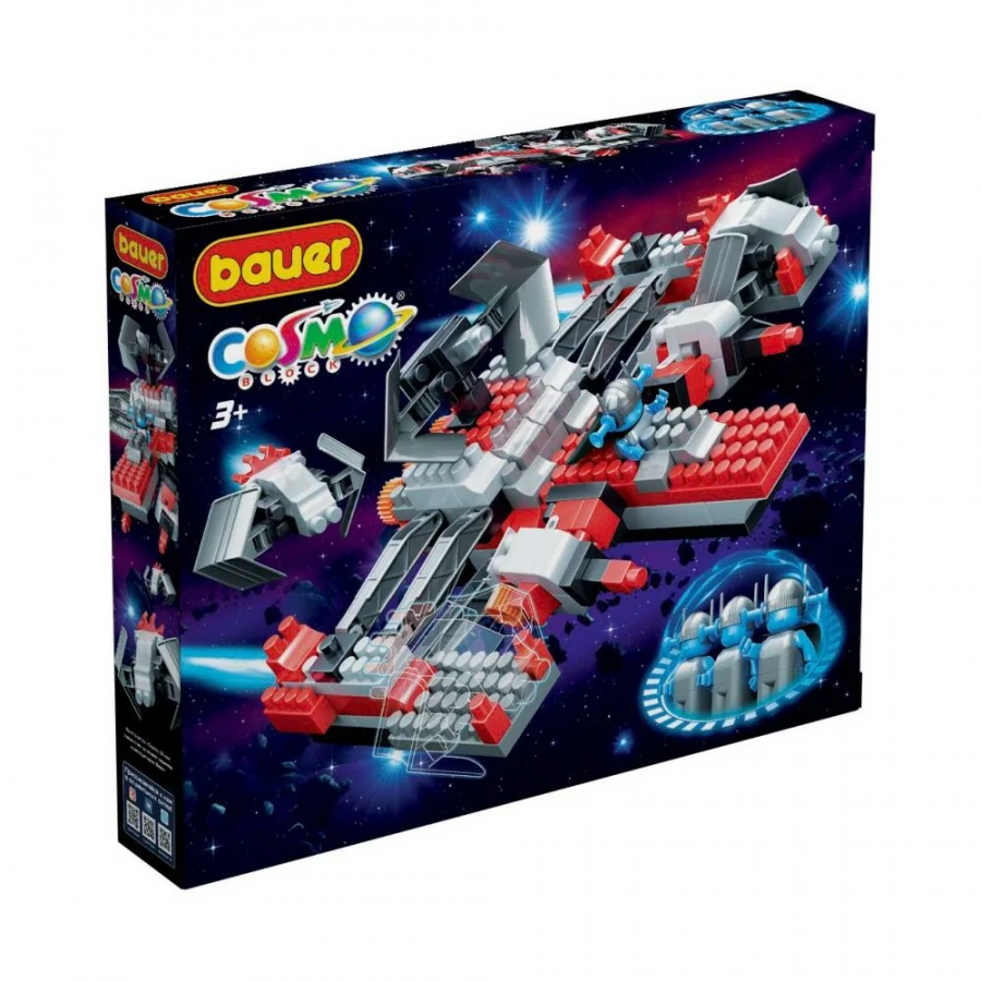 Конструктор "Космос" "Боевой межгалактический кораль Блокмена"