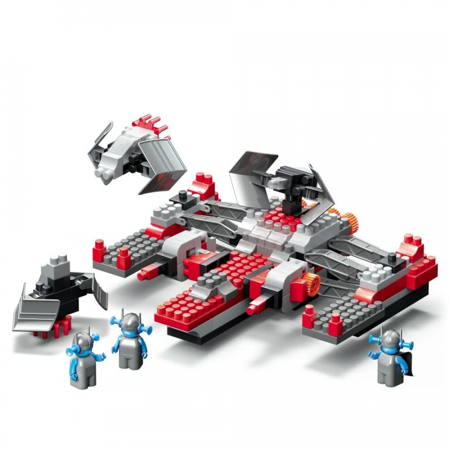 Конструктор "Космос" "Боевой межгалактический кораль Блокмена"