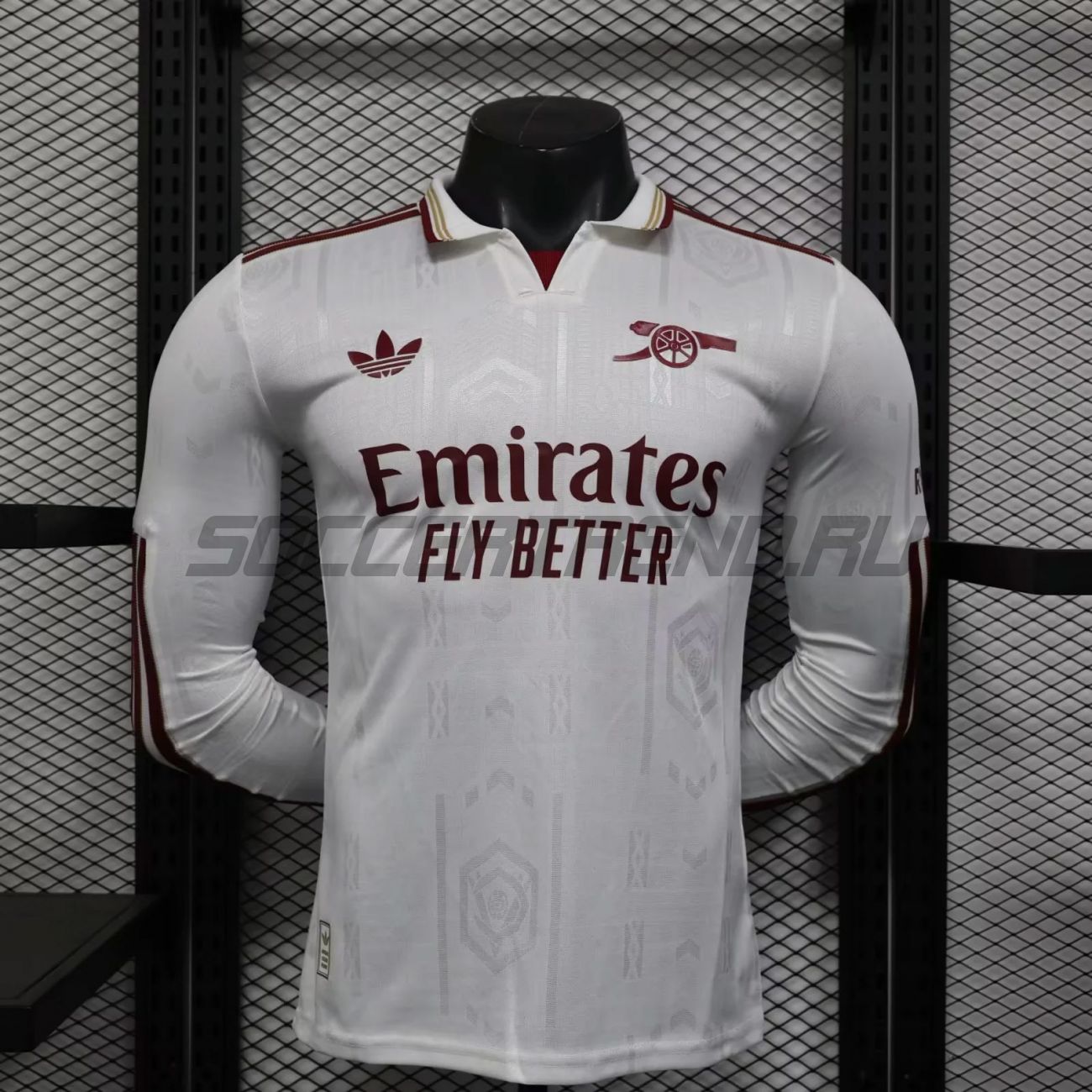 Резервная форма Arsenal(длинный рукав/игровая версия) 25/26