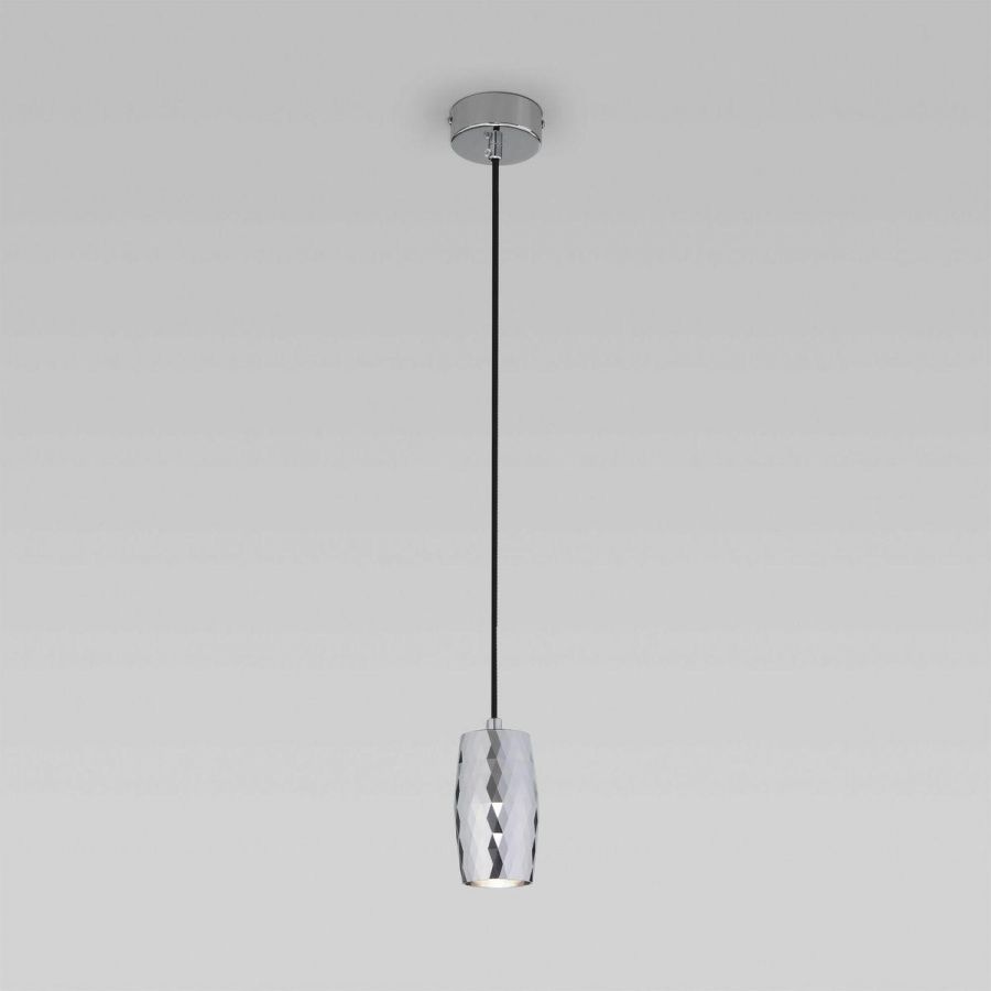 Подвесной светодиодный светильник Eurosvet Bonaldo 50246/1 Led хром