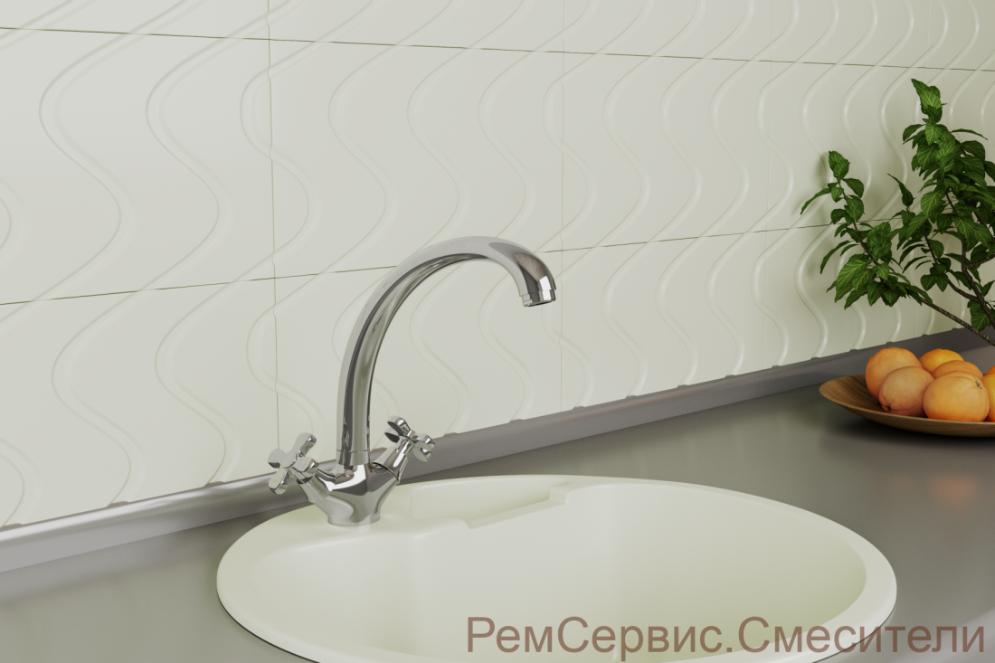 Смеситель для кухонной мойки RUSH Sakhalin (SA5350-23)