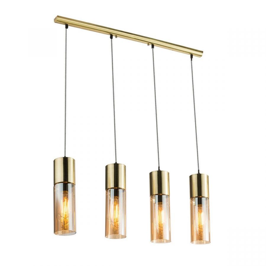Подвесной светильник Toplight Ilene TL1628H-04GD