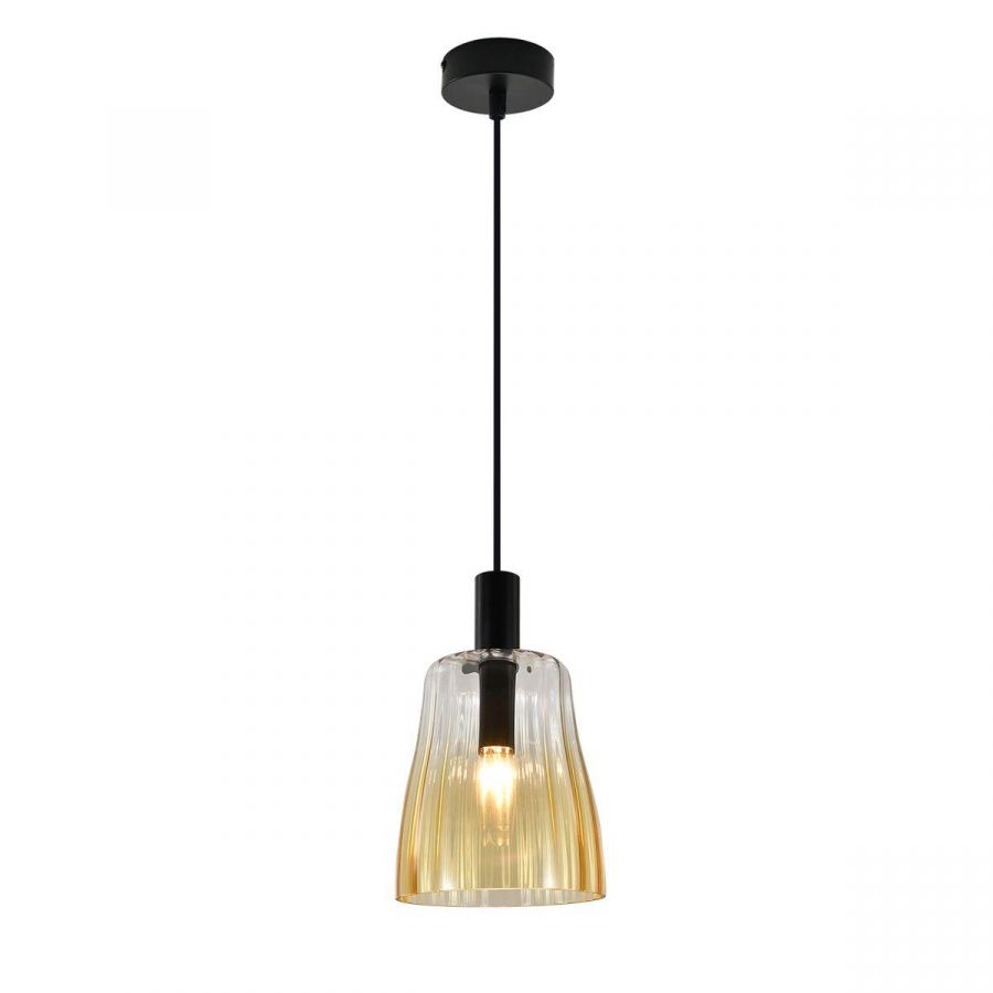 Подвесной светильник Indigo Soave V11047/B/1P Amber V000493