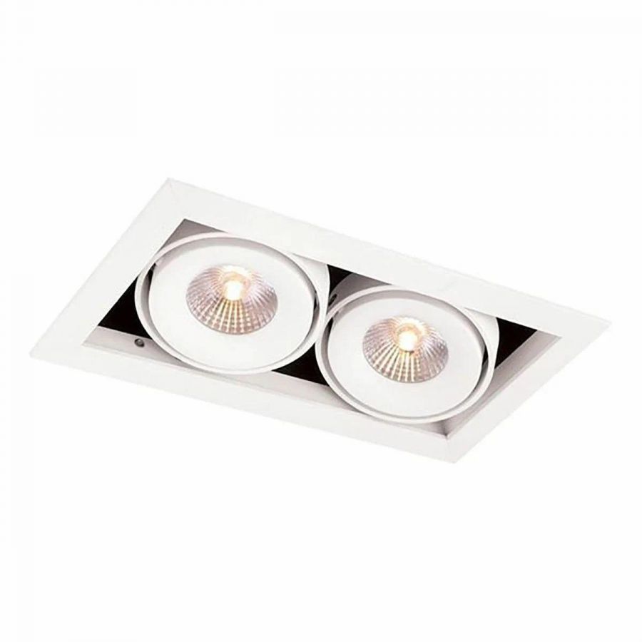 Встраиваемый светодиодный светильник Voltalighting GRILL DL0151.36.4K.TW DIM