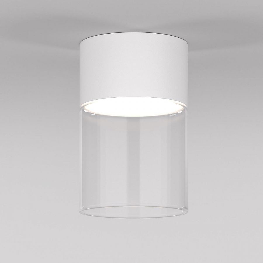 Потолочный светодиодный светильник Elektrostandard Lumen 25047/LED 10W 4000К белый/прозрачный a064710