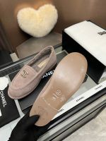 Лоферы Chanel с мехом Premium