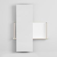 Зеркало настенное Cielo Theo прямоугольное Fenix THSPR 100х74х12,5 см схема 1