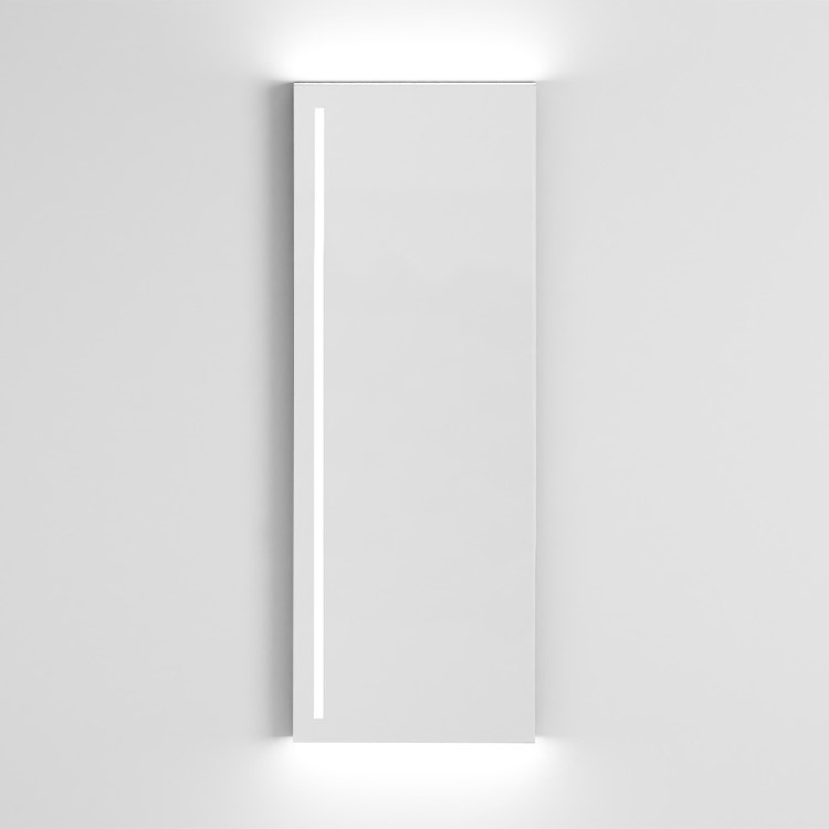 Зеркало подвесное Cielo Arcadia Luc прямоугольное с подсветкой SPLURLDX/SPLURLSX 110х40х6 см