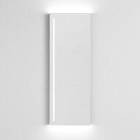 Зеркало подвесное Cielo Arcadia Luc прямоугольное с подсветкой SPLURLDX/SPLURLSX 110х40х6 см схема 1