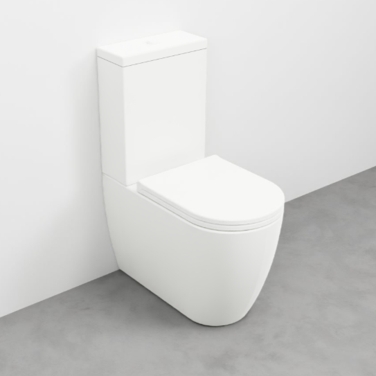 Изображение Унитаз напольный Cielo Smile MINI с моноблочным бачком SMVMR + SMCMC