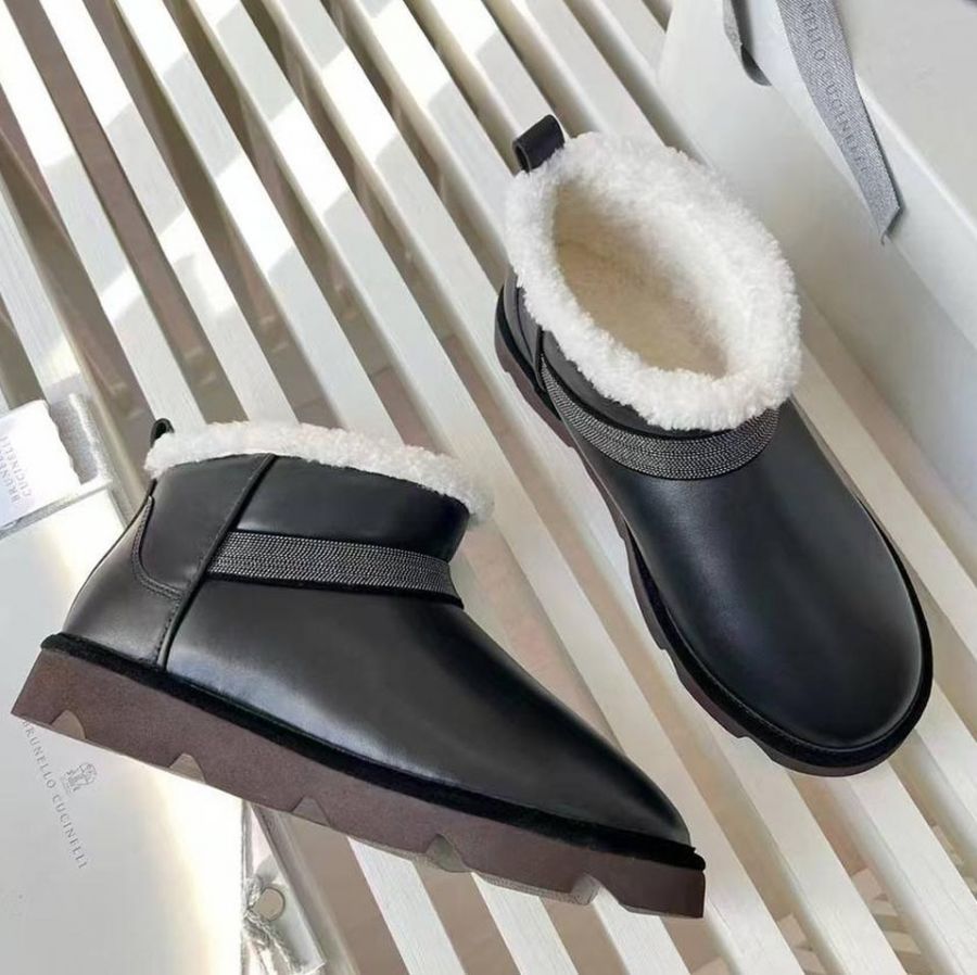Угги Brunello Cucinelli с мехом Premium
