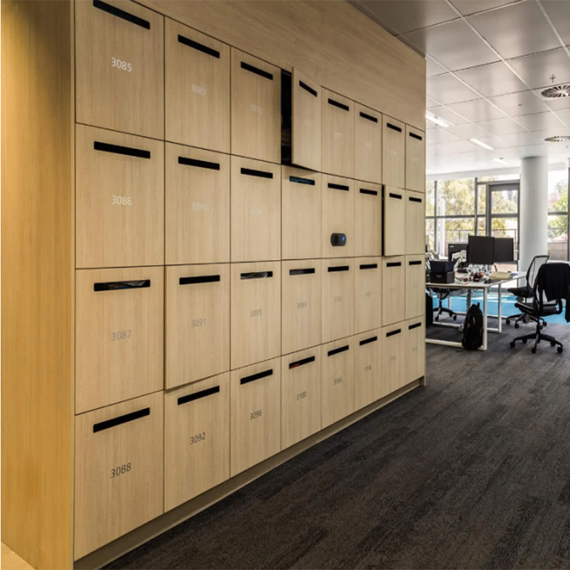 Локеры с проводными электронными замками