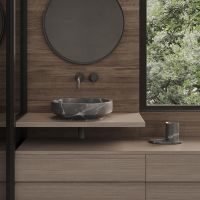 Раковина настольная Dea Design Marble Bologna DD1514 450 45x45xh12,4 см схема 1