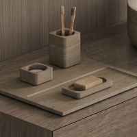 Мыльница Dea Design Marble MIA quadro DD1632 160х80хh20 мм схема 1