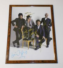 Автографы: The Rolling Stones. Мик Джаггер, Кит Ричардс, Чарли Уоттс, Рон Вуд. Редкость